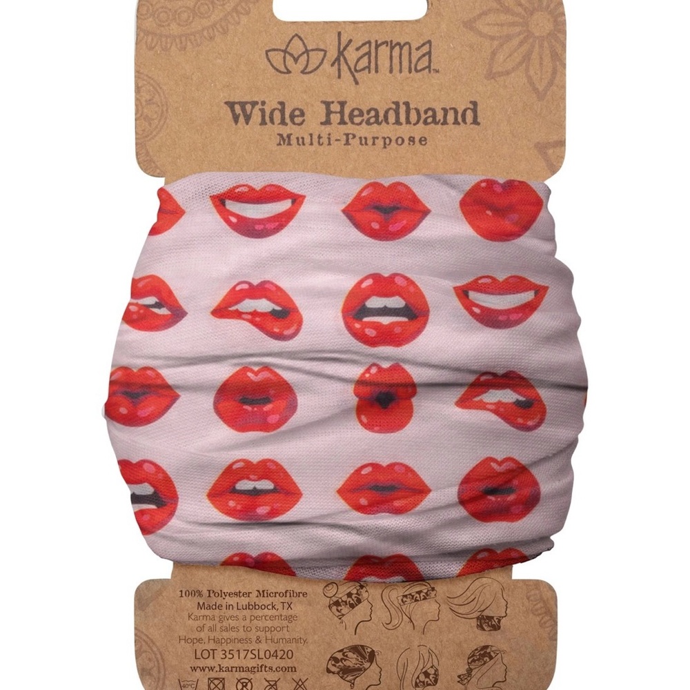 Karma Wide Lips Headband - #1006